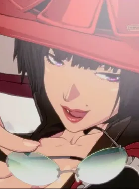 Seven gloat pose from Ino Guilty Gears As Seven