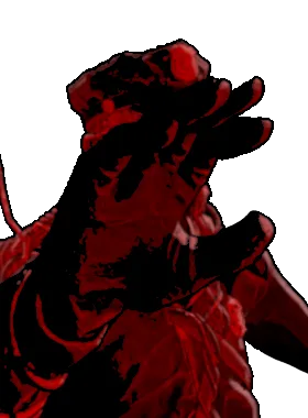 Seven critical pose from Leland Coyle as Seven | The Outlast Trials