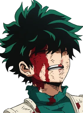 Haze critical pose from Izuku Midoriya "Deku" - Haze