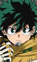 Haze top bar portrait from Izuku Midoriya "Deku" - Haze