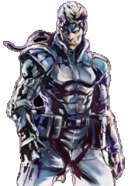 Haze hero card from MGS1 Snake over haze