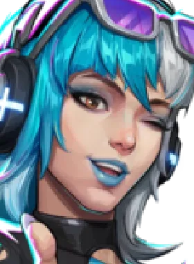 Haze hero card from Luna Snow as Haze (Marvel Rivals)