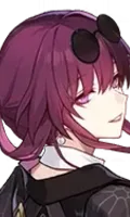 Haze top bar portrait from Kafka as Haze (Honkai Star Rail)