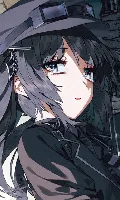 Haze top bar portrait from 黒部 ナノカ as Haze (UI)