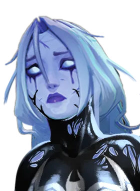 Vindicta critical pose from Venom Vindicta - Symbiote