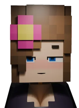 Vindicta hero card from Minecraft Jenny Mod for Vindicta