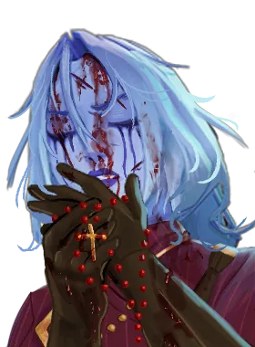 Vindicta critical pose from Vatican Vindicta