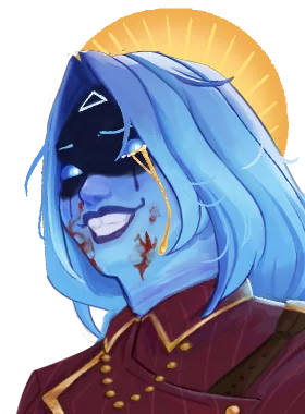 Vindicta gloat pose from Vatican Vindicta