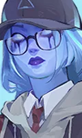 Vindicta top bar portrait from Blackmore Academy Vindicta