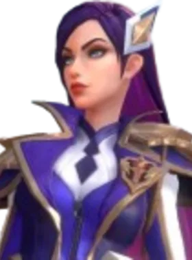 Vindicta critical pose from Caitlyn as Vindicta (League of Legends)