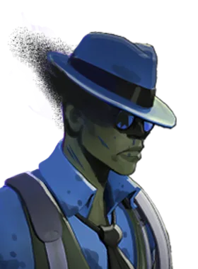 Infernus critical pose from Purple/Blue Infernus