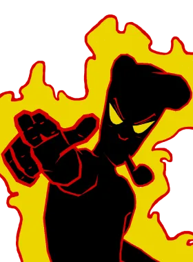 Infernus gloat pose from Father Infernus