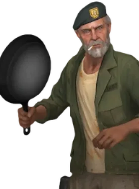 Infernus gloat pose from Bill Infernus (left for dead 1)