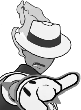 Infernus gloat pose from Toon Infernus