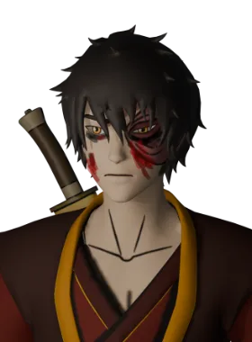 Infernus critical pose from Zuko Infernus
