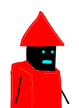 Infernus hero card from mysterious red hat man