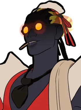 Infernus gloat pose from SummerMaid Infernus