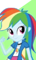Infernus top bar portrait from Rainbow Dash as Infernus