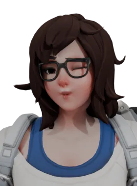 Kelvin gloat pose from Mei from Overwatch (+NSFW and SFW Variants)