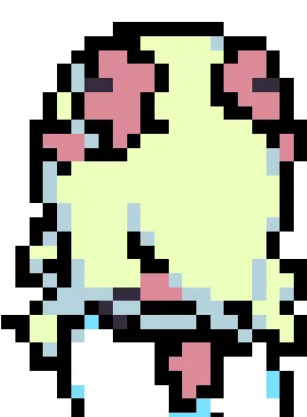 Kelvin critical pose from Noelle Kelvin (Deltarune)