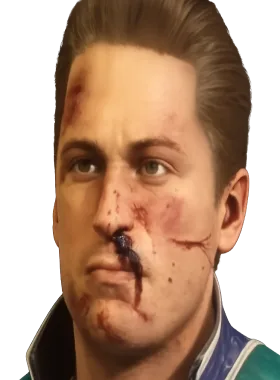 Lash critical pose from Young Johnny Cage (Lash ┃ W.I.P)