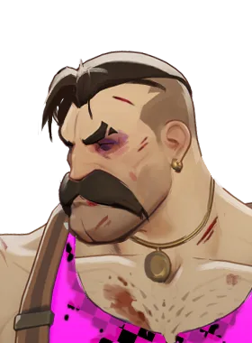 Lash critical pose from Tough guys wear PINK - Lash