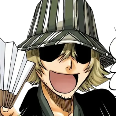 Sinclair gloat pose from Kisuke Urahara (Bleach) for Sinclair