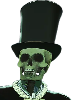 Sinclair hero card from CF3's Skeleton Skin