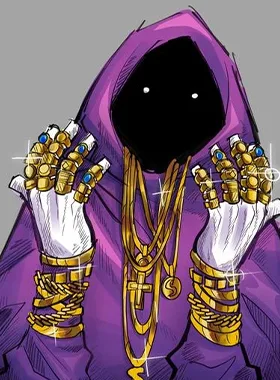 Sinclair top bar portrait from Shadow Wizard Money Gang Icons