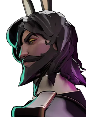 Mirage gloat pose from Dust Bunny Mirage