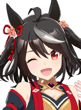 Mirage gloat pose from Kitasan Black Mirage