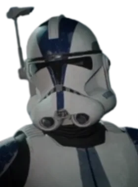 Mirage critical pose from Clone Officer Mirage