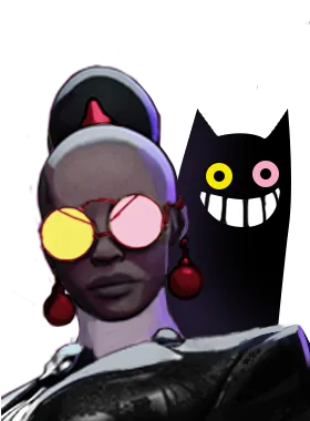 Calico hero card from Spamton inspired Calico