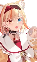 Calico top bar portrait from Irem (Eternal Return) - Calico