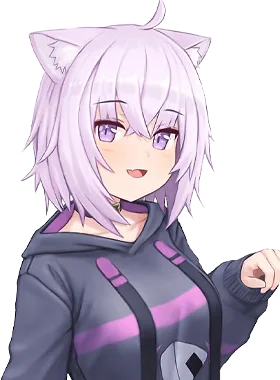 Calico hero card from Nekomata Okayu Calico *comission*