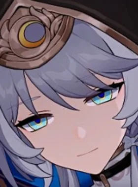 Calico critical pose from Cipher as Calico (Honkai Star Rail)