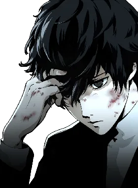 Calico critical pose from Joker as Calico (Persona 5)