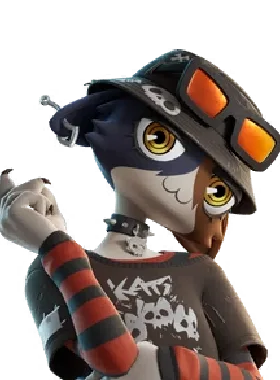 Calico hero card from Metalhead Meowskulls as Calico