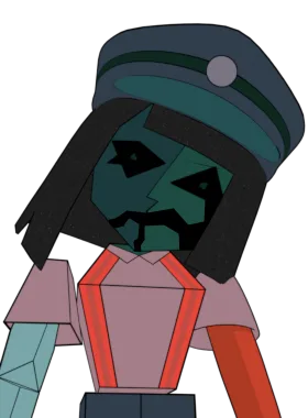 Graves critical pose from Graves But They're ENA From ENA: Dream BBQ