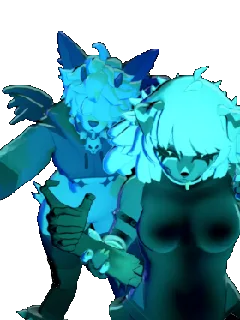 Graves gloat pose from Puppi Wuppi Graves