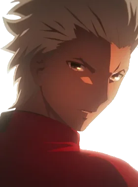 Grey Talon gloat pose from Archer (Fate/Stay Night) Over Grey Talon