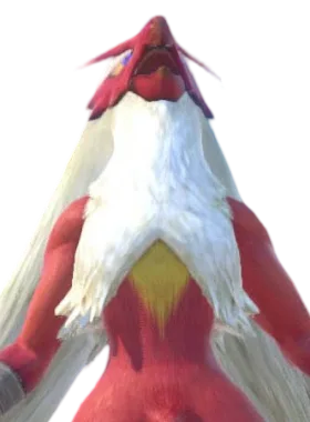Billy gloat pose from Blaziken Billy