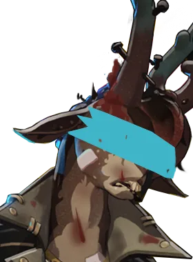 Billy critical pose from (Old Gods) Dess As Billy - A Deltarune Themed Mod