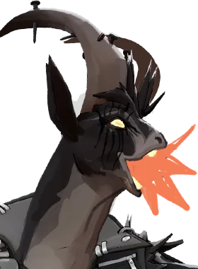 Billy gloat pose from Black Metalhead Billy