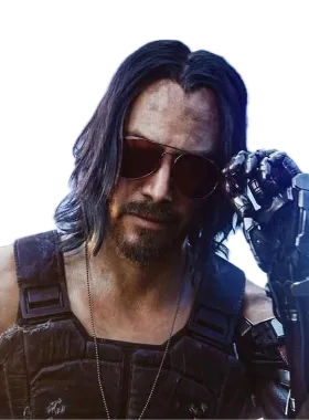 Billy gloat pose from Billy as Johnny Silverhand (UPDATED)