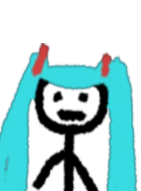Celeste critical pose from Hatsune Miku - Celeste
