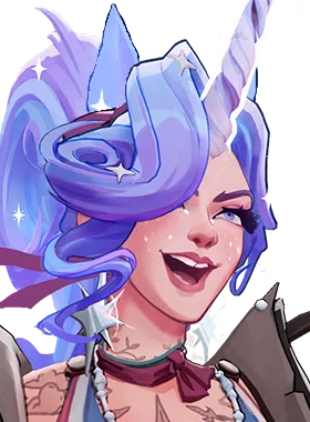 Celeste gloat pose from Uma Celeste