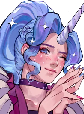 Celeste gloat pose from Fairytale Princess Celeste