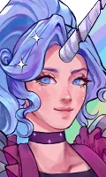 Celeste top bar portrait from Fairytale Princess Celeste