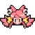 Celeste minimap icon from Mad Mew Mew / Pink from Deltarune Celeste